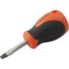 Dynamic Tools 1/4" Slotted Stubby Screwdriver, Comfort Grip Handle D062007